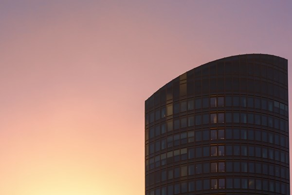 Hus rosa bakgrund